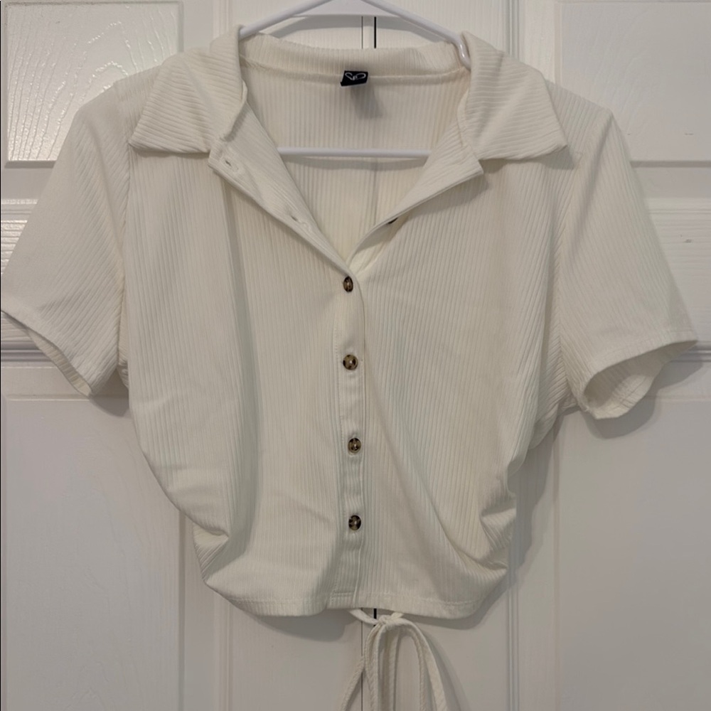 Windsor- Right on Track Ribbed Top
